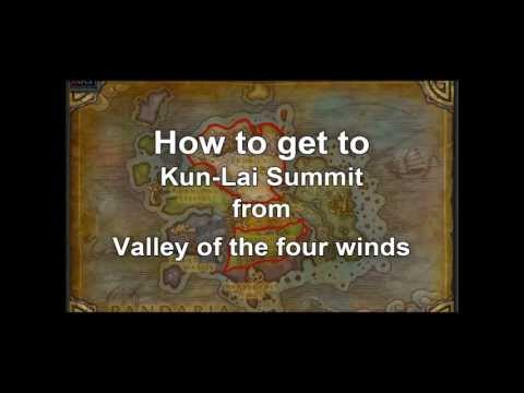 How to get to Kun Lai Summit From Valy OF the Four Winds