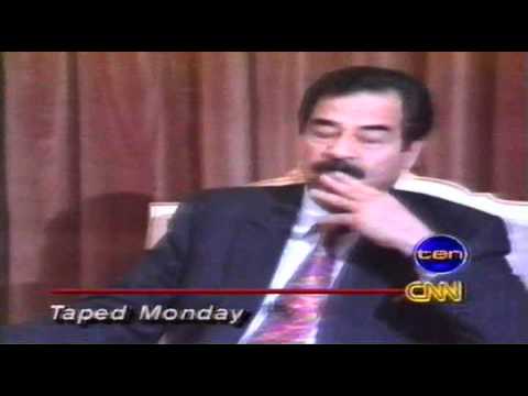 Peter Arnett - Saddam Hussein interview