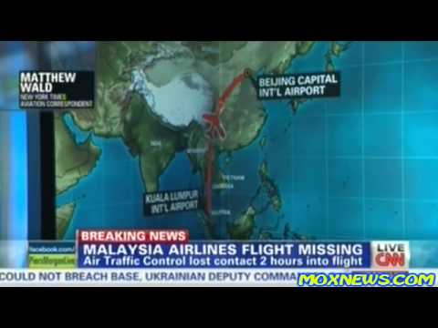 BREAKING! Malaysia Airlines Flight 370 With 239 On Board Goes Missing!