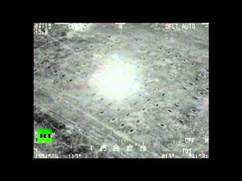 Iraq combat cam video: Military aircraft bombs ISIS hideouts in Mosul