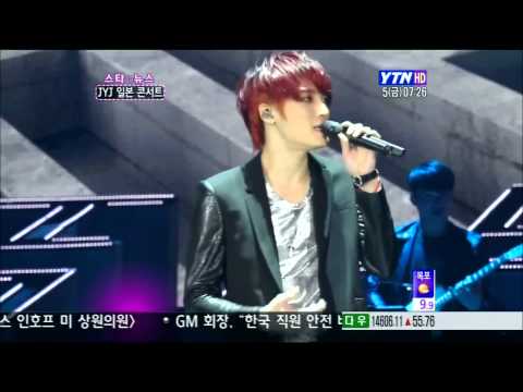 130405 JYJ YTN news 도쿄돔 콘서트 Tokyo dome concert