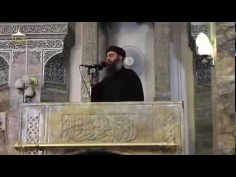 [FULL] ISIS Leader Abu Bakr Al-Baghdadi Makes First Public Appearance (English Sub)