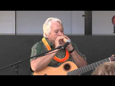 Keola and Moana Beamer at Pasifika Festival 2014