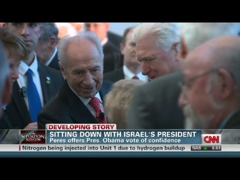 CNN Official Interview: Wolf Blitzer interviews Israeli president, Shimon Peres