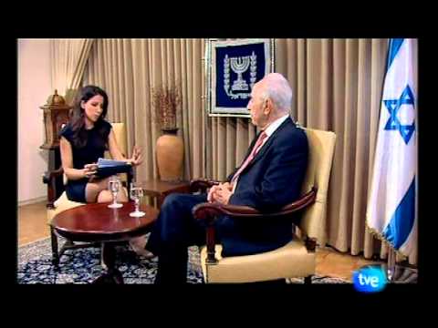 President Shimon Peres Interview on TVE Spanish   Part 2   21 Feb 2011