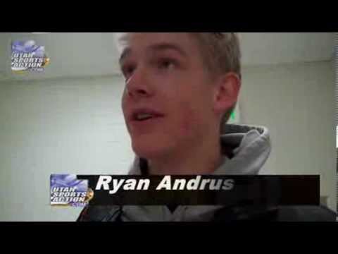 Great Western Shootout: Ryan Andrus (American Fork Cavemen) post-game interview 12-06-13