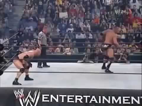 WWE Backlash 2003 - The Rock vs Goldberg