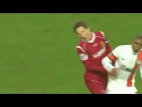 CL - Luiz Adriano no Fairplay - unsportlich - FC Nordsjælland - Shakhtar Donetsk 20.11.2012