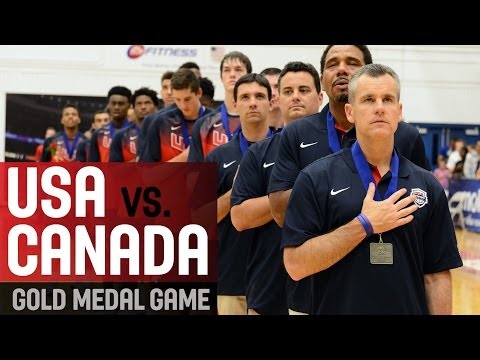 FIBA Americas Championship U18 - Canada vs USA - Final