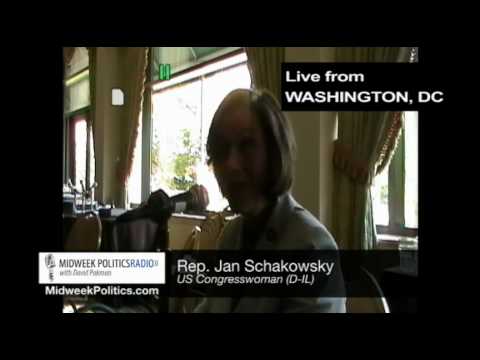 Midweek Politics with David Pakman - Rep. Jan Schakowsky Interview (2 of 2)