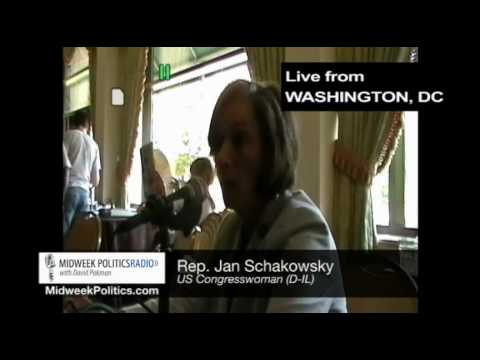 Midweek Politics with David Pakman - Rep. Jan Schakowsky Interview (1 of 2)