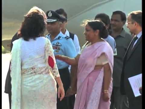 The Aga Khan arrives in New Delhi, India - 17th September 2013