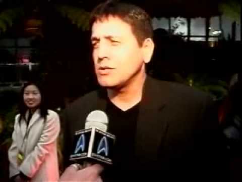 Robert Beltran at Voyager's Wrap Party