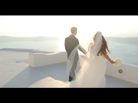 Roger + Elena's wedding in Santorini - Untitled Film Works