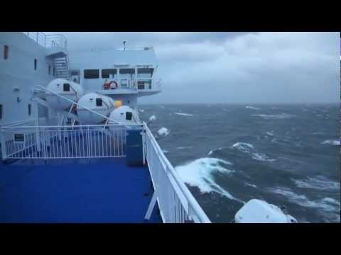 Heavy storm at the North sea 25 november 2012