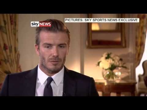 David Beckham Retirement Interview With Gary Neville