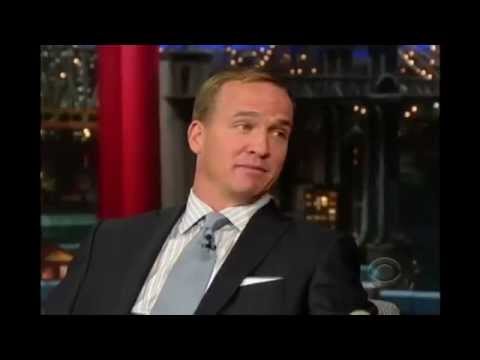 Peyton Manning interview on David Letterman - May 05, 2014