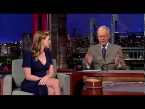 Scarlett Johannson on David Letterman January 8, 2014 - Full Interview