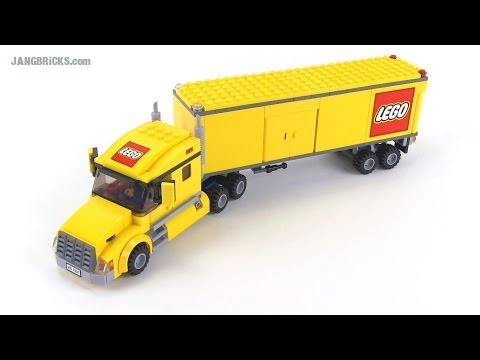 LEGO City 3221 Truck, now with more shortness (minor revamp)