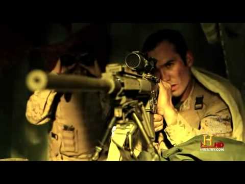 US marines target shooting Iraqi @ Ramadi part 1