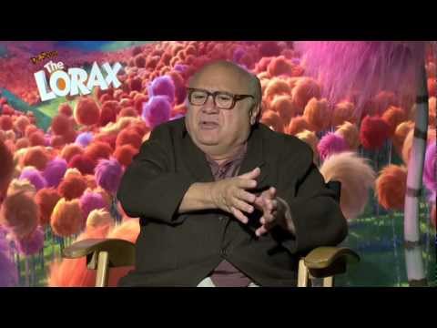 The Lorax: Danny DeVito's Official Sit Down Interview [HD]