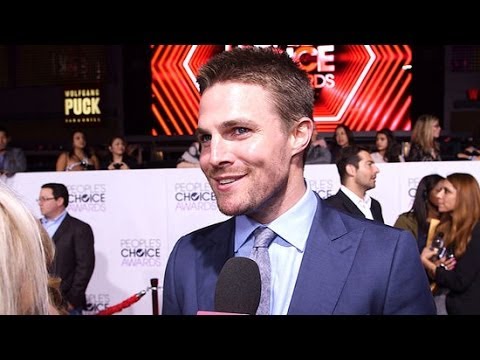 Stephen Amell Talks His First Christmas as a Dad | POPSUGAR Interview