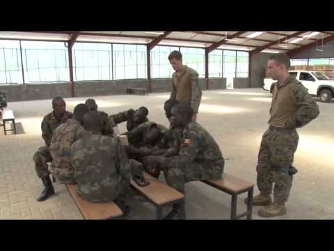 U.S. Marines Train Ugandan Military for Deployments