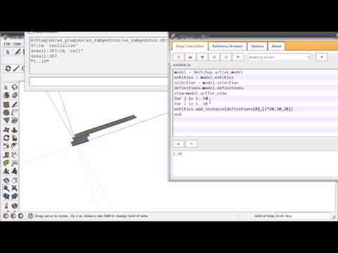 Ruby Basics for Sketchup