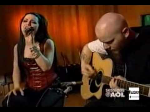 Evanescence - bring me to life acoustic live aol