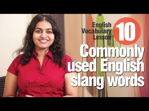 10 commonly used slang words used in English - Advance English Lesson