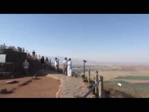 Mount Bental, the Golan Heights - Observation of Syria during the Civil War of 2013.