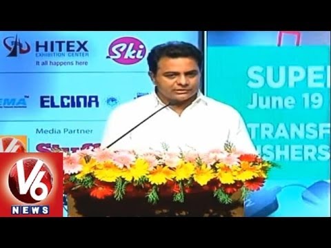 IT Minister KTR full speech at India Gadget Expo opening at HiTex - Hyderabad