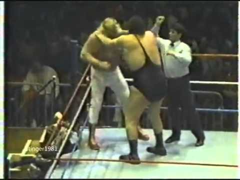 Big John Studd vs. Andre The Giant