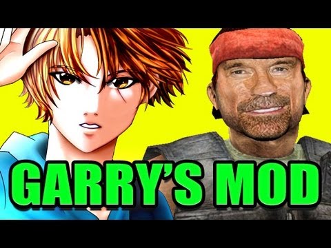 Gmod CHUCK NORRIS Kicking Mod! (Garry's Mod)