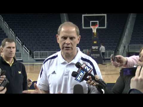 John Beilein open practice