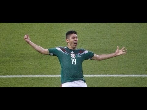 MEXICO  VS CAMERUN  1-0  Gol de Oribe Peralta Brasil 2014