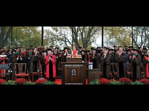 Inauguration of the 19th President of Brown University