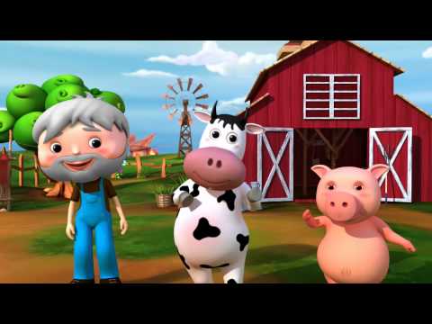 Old MacDonald Had A Farm - Nursery Rhymes. HD version