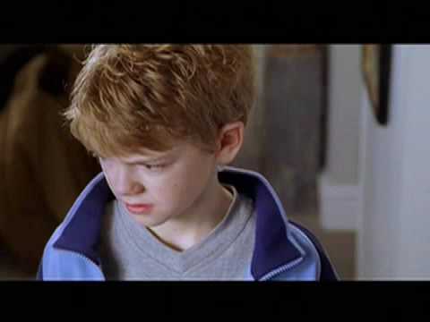 Thomas Sangster & Liam Neeson in Love Actually