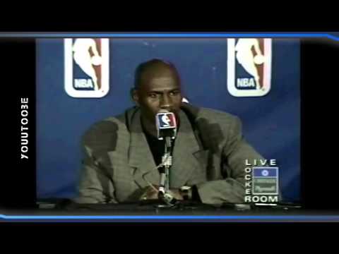 Michael Jordan - Chicago Bulls 70th Win Post Game Interview