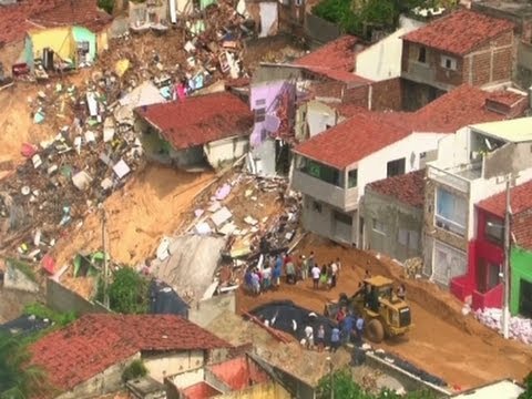 Raw: Sinkhole Widens in Village Near World Cup