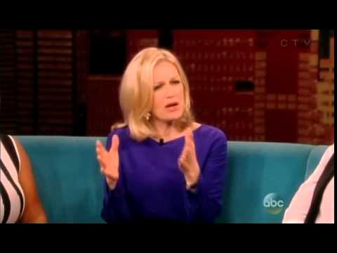 Diane Sawyer talks Hillary Clinton on The VIEW show