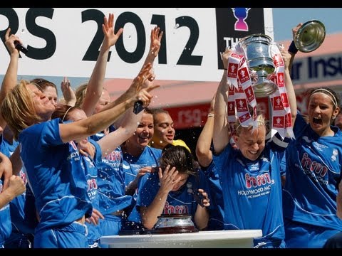 Chelsea vs Birmingham City, FA Women's Cup Final 2012