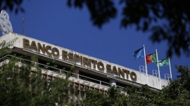 Portuguese bank Banco Espirito Santo's (BES) headquarters are seen in Lisbon July 11, 2014.   REUTERS/Rafael Marchante