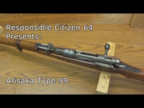 Arisaka Type 99: Japanese Rifle from WW2, with Bayonet, Reloading 7.7 Jap ammo.