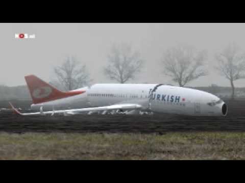 Turkish Airlines Flight 1951 crash animatie (Dutch)