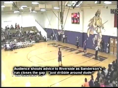 Kevin Black (#12 Sanderson) Basketball Highlights - Sanderson at Riverside, Durham, NC