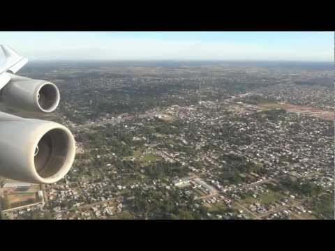 Lufthansa Boeing 747-430 - landing in Argentina, Buenos Aires Ezeiza Airport