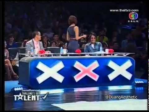 Topless Female Breast Painter on 'Thailand's Got Talent' Shocks Judges