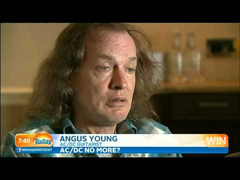 AC/DC Retirement Rumours (The Today Show Australia 16/4/14)